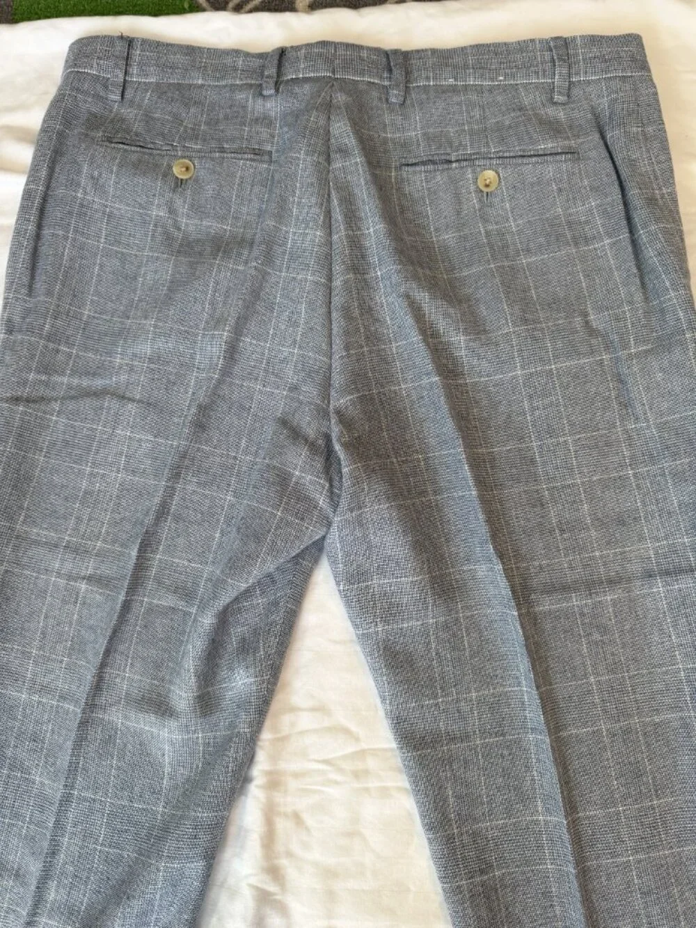 Banana Republic Men's Two-Piece Suit in Grey